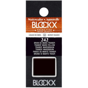BLOCKX Aquarellfarbe 1.5ml 41242BXC marsbraun transparent