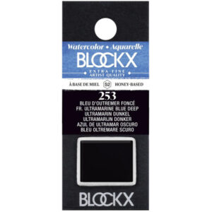 BLOCKX Aquarellfarbe 1.5ml 41253BXC ultramarin dunkel