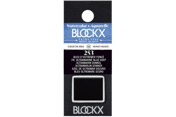 BLOCKX Aquarellfarbe 1.5ml 41253BXC ultramarin dunkel