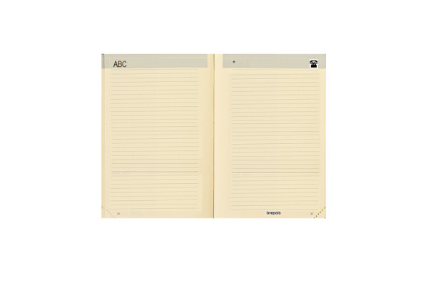 BREPOLS Bretime Adr.reg. chamois 26.3.0039 066 15x21cm