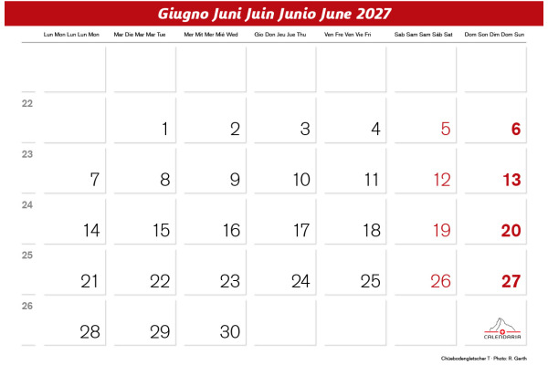 CALENDARI Bildkalender 2027 36205816 Ticino ML 40x31cm – Bild 3