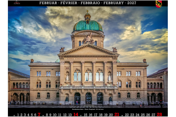 CALENDARI Bildkalender 2027 36205847 Bern ML 40x31cm – Bild 2