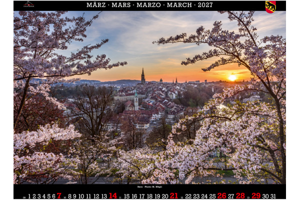 CALENDARI Bildkalender 2027 36205847 Bern ML 40x31cm – Bild 3