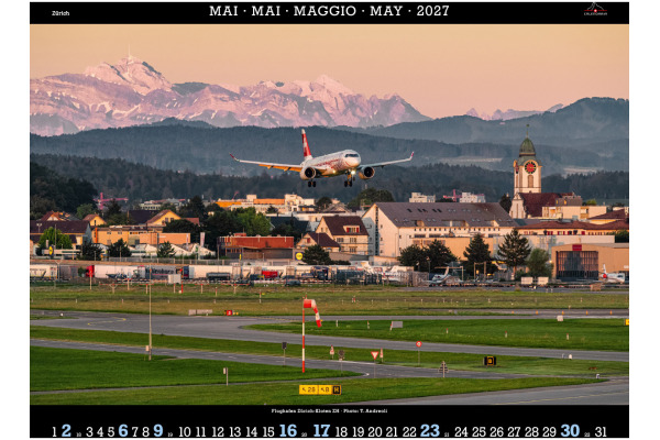 CALENDARI Bildkalender 2027 36205854 Zürich ML 40x31cm – Bild 3