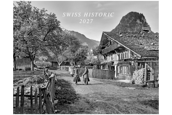 CALENDARI Bildkalender 2027 36205953 Swiss Historic ML 40x31cm