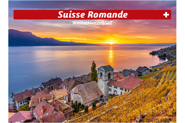 CALENDARI Bildkalender 2027 36206004 Suisse Romande ML 31.5x23cm