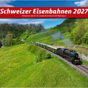 CALENDARI Bildkalender 2027 36206028 Eisenbahnen ML 31.5x23cm