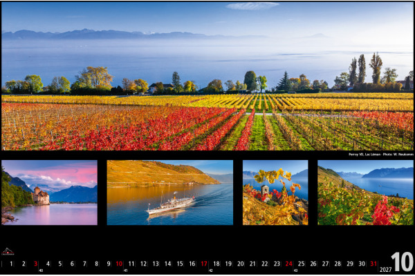CALENDARI Bildkalender 2027 36206042 Switzerland ML 48x33cm – Bild 4