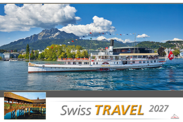 CALENDARI Bildkalender 2027 36206066 Swiss Travel ML 48x33cm