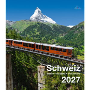 CALENDARI Bildkalender 2027 36206189 Schweiz ML 21x24cm