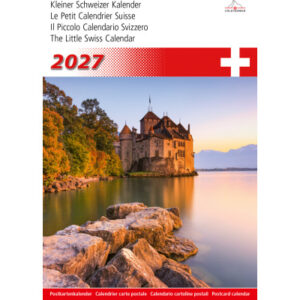 CALENDARI Bildkalender 2027 36206196 Schweiz klein ML 14.8x22cm