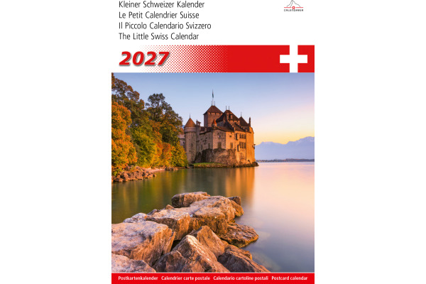CALENDARI Bildkalender 2027 36206196 Schweiz klein ML 14.8x22cm