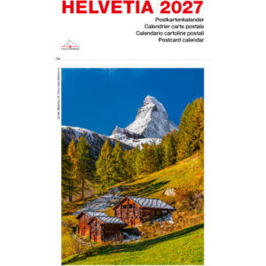 CALENDARI Bildkalender 2027 36206202 Helvetia ML 16.5x23cm