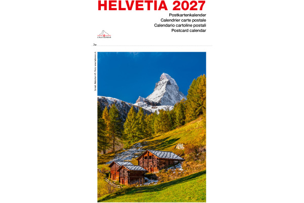 CALENDARI Bildkalender 2027 36206202 Helvetia ML 16.5x23cm