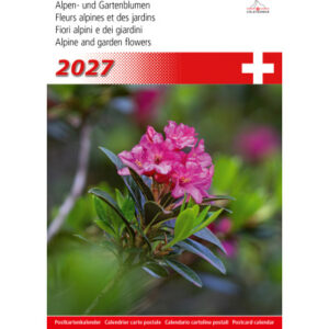 CALENDARI Bildkalender 2027 36206226 Alpenblumen ML 14.8x22cm
