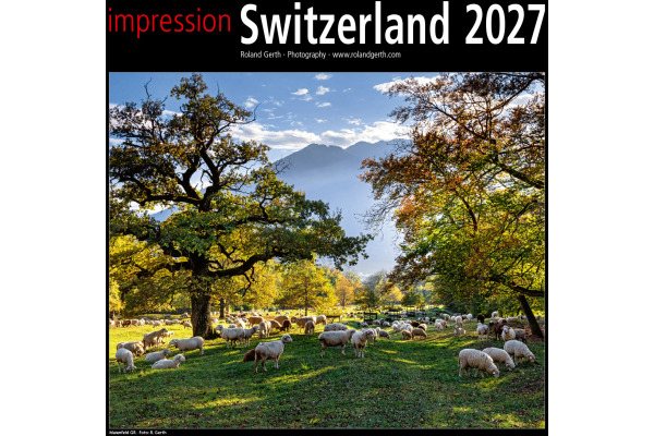 CALENDARI Bildkalender 2027 36206240 Switzerland ML 30x30cm