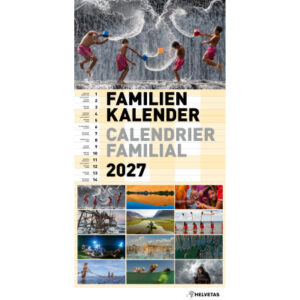 CALENDARI Familienplaner 2027 36206325 Helvetas DE/FR 27.5x56cm