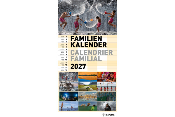 CALENDARI Familienplaner 2027 36206325 Helvetas DE/FR 27.5x56cm