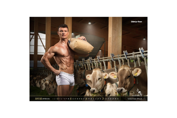 CALENDARI Bildkalender 2027 36206356 Bauernkalender Boys 40x56cm – Bild 2