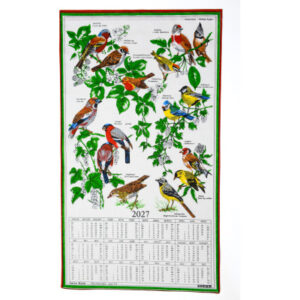 DOERIG Vögel Reinleinen 2027 19.2795 1J/1S ML 40x70cm