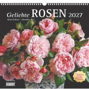 DUMONT Bildkalender 2027 261185 Rosen ML 38x35.5cm
