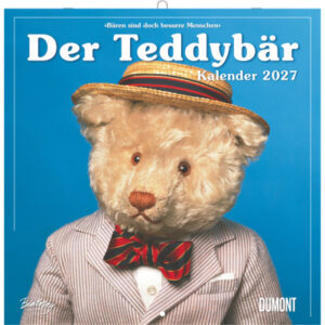 DUMONT Bildkalender 2027 261209 Der Teddybär DE 30x30cm