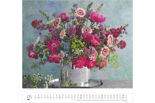 DUMONT Bildkalender 2027 261262 Blumensträusse ML 38x35.5cm – Bild 3