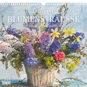 DUMONT Bildkalender 2027 261262 Blumensträusse ML 38x35.5cm