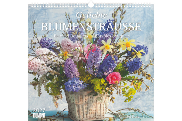 DUMONT Bildkalender 2027 261262 Blumensträusse ML 38x35.5cm