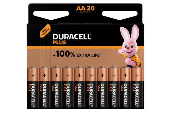 DURACELL Batterie Plus Power 4-176515 AA/LR6 20 Stück