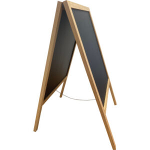 EXACOMPTA Kundenstopper 53x90cm 81250D schwarz vertikal
