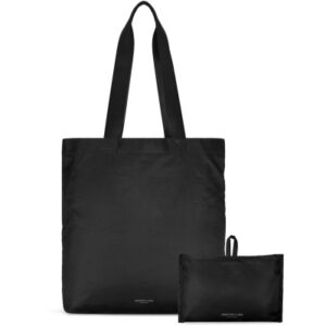 GASTON Lightweight Packable Tote Bag LWPTTBK Black