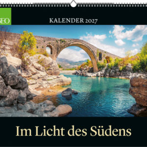 GEO Bildkalender 2027 581363 GEO Licht des Südens 50x45cm