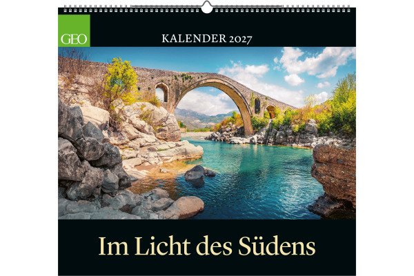 GEO Bildkalender 2027 581363 GEO Licht des Südens 50x45cm