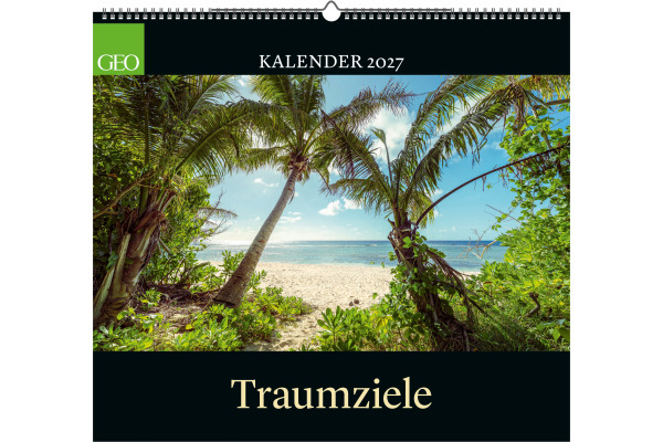 GEO Bildkalender 2027 581366 GEO Traumziele 50x45cm