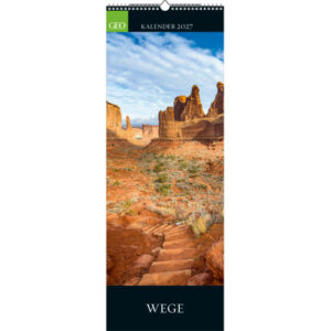 GEO Bildkalender 2027 581368 GEO Wege 25x69cm