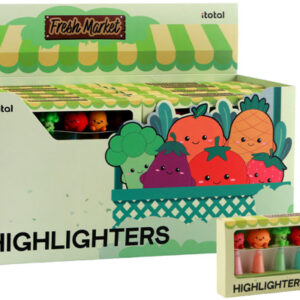I-TOTAL Textmarker XL1266A Fresh Market 6 Stück