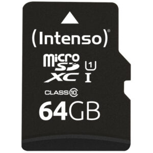 INTENSO Micro SDXC Card PREMIUM 5x64GB 3423595 incl. SD Adapter