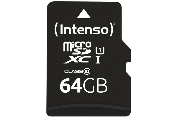 INTENSO Micro SDXC Card PREMIUM 5x64GB 3423595 incl. SD Adapter