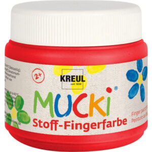 C. KREUL Stoff-Fingerfarbe Mucki KR-28103 rot