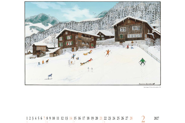 CALENDARI Bildkalender 2027 952596623 Susanna Kuratli ML 42x42cm – Bild 2