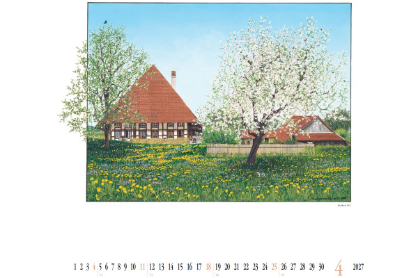 CALENDARI Bildkalender 2027 952596623 Susanna Kuratli ML 42x42cm – Bild 3