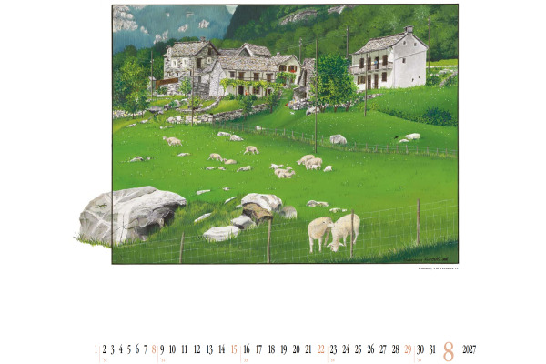 CALENDARI Bildkalender 2027 952596623 Susanna Kuratli ML 42x42cm – Bild 4