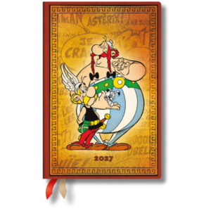 PAPERBLAN Agenda Asterix & Obelix   2027 DD1743-2  1W/2S HOR Mini HC DE  9.5x14cm