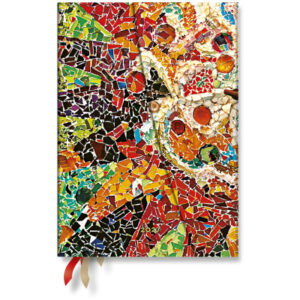PAPERBLAN Agenda Gaudis Sonne 2027 DD1773-9 1W/2S HOR Midi HC DE 13x18cm