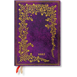 PAPERBLAN Agenda New York Rose 2027 DD1785-2 1W/2S VER Midi HC DE 13x18cm