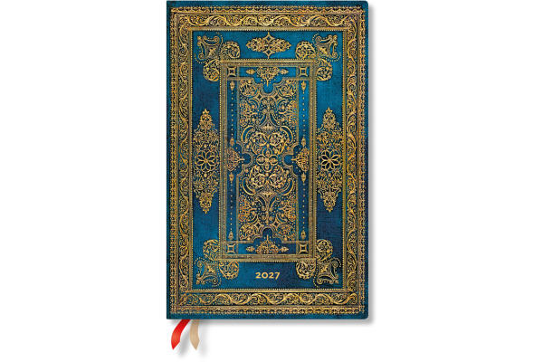 PAPERBLAN Agenda Blue Luxe 2027 DD1807-1 1W/2S VER Maxi HC DE 13.5x21cm