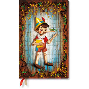 PAPERBLAN Agenda Pinocchio 2027 DD1814-9 1W/1S VSO Maxi HC DE 13.5x21cm
