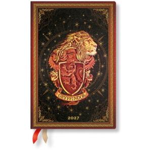 PAPERBLAN Agenda Gryffindor 2027 DF2041-8 1W/2S HOR Mini HC FR 9.5x14cm