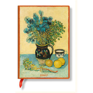 PAPERBLAN Agenda Nature Morte 2027 DF2072-2 1W/2S HOR Midi HC FR 13x18cm
